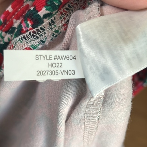 J. Crew Printed Everyday High Rise Full Length Leggings In Red Pansy Size 2X - Picture 5 of 6